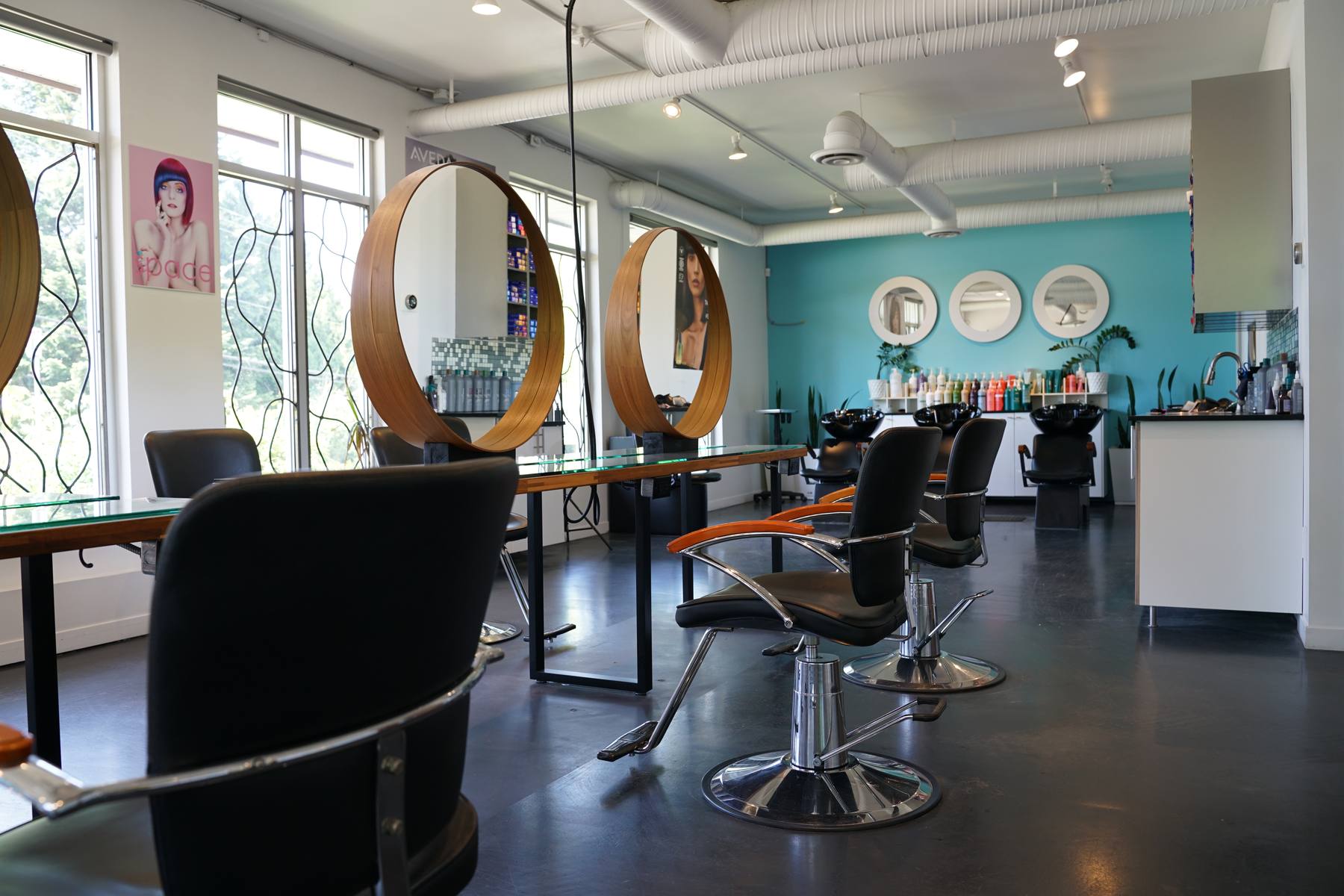 Aveda Institute Vancouver hair school student salon Kitsilano Vancouver BC